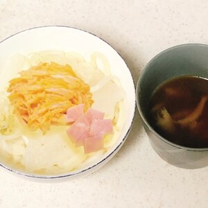 インスタントラーメンで作る☆冷やしつけ麺